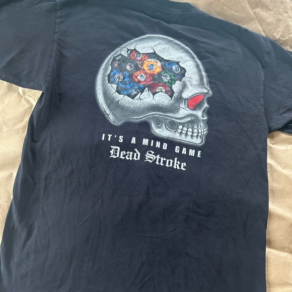 Skull Billiards Graphic T-Shirt - Picture 4 of 9